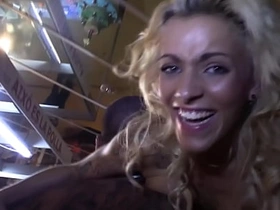 Rob Diesel's rage and bigcock dominate public romp with blonde babe
