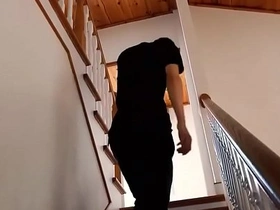 Sexy girl takes on her stepbrother's best friend