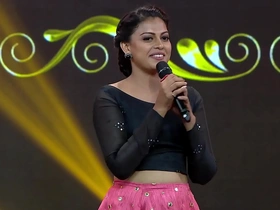 Malayali actress Anusree's sensual navel show and TV success