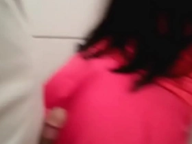 Steamy Brazilian sister-in-law enjoys anal cumming