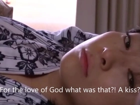 A slender woman seduces her stepson in this steamy sex video