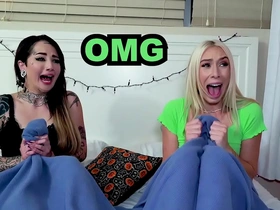 Kay Lovely and Valerica Steele join forces to seduce JohnnyTheKid