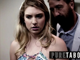Giselle Palmer's taboo encounter with her stepdad's best friend