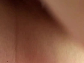 Gay men receiving facial after intense anal sex
