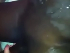 Aroused amateur wife enjoys interracial sex with a big black man