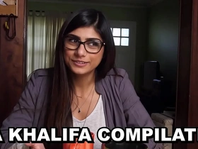 Enjoy an uplifting compilation of Mia Khalifa's sensual performances