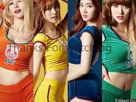 Hot girls in shorts dance to Hello Venus' New Thang