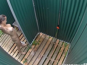 Real public pool spying with hidden cams and hot MILFs