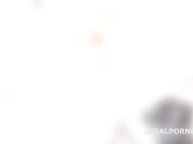 Nikki Hill and Alita Angel in intense 2-on-1 anal action