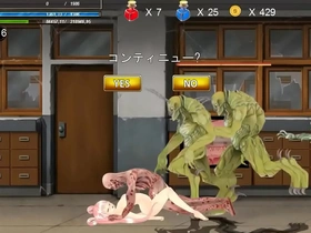 Fighting game enthusiast Mei engages in intense action with various partners in a hentai game