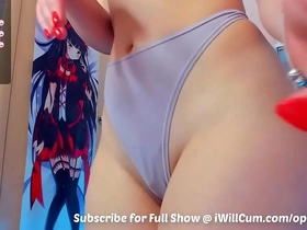 Inked PAWG gets oiled and wild with toys