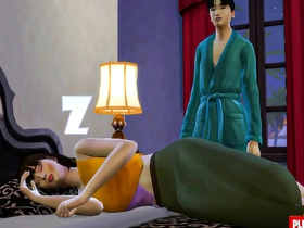 Korean stepfamily explores taboo anal and vaginal sex