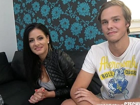 Real Czech wife swapping with authentic POV and tattoos