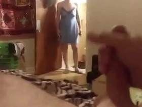 The hottest wife gives an incredible blowjob and gets cummed on