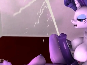 SFM fantasy with blackjrxiii featuring Rarity and Twilight Sparkle