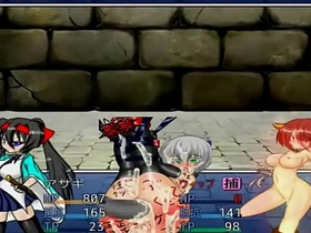 Ninja babes engage in hardcore fights and get cummed on in Shinobi Fights 2