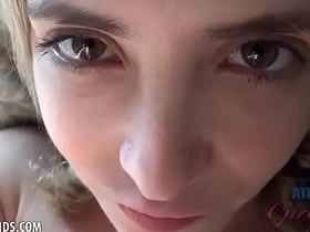 Slender blonde engages in passionate sex in Hawaii (Jane Wilde)