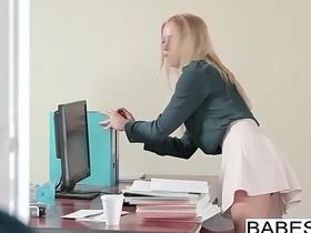 The alluring office vixen in Kiara Lord's seductive encounter with Kristof Cale