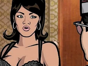 Get archer hot and heavy on camera