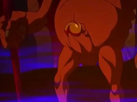Horny phantoms and cartoon sex fiends in doggy style and blowjob action