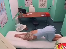 Voluptuous young married woman engages in passionate encounter with her physician