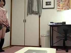 Japanese teen with big boobs gets fucked hard in this hot video