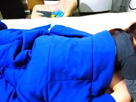Amateur couple enjoys passionate sex with creampie finish