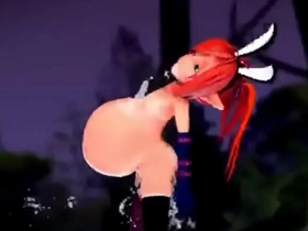 Elf girl experiences explosive climax in 480p video