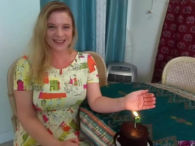 Your blonde stepmom enjoys your big dick every day