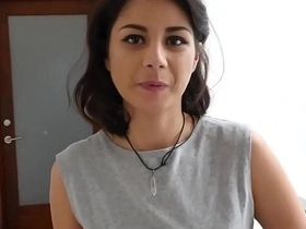 Sexy Latina stepsister tricks her way to a wild pussy session