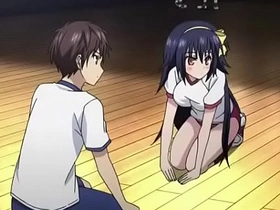School romance and harem anime with ecchi elements