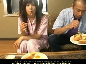 Shino Nakamura, an amateur Asian model, receives a creamy filling in her vagina