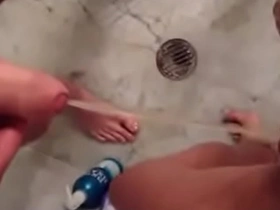 Wet and wild shower sex with a kinky twist
