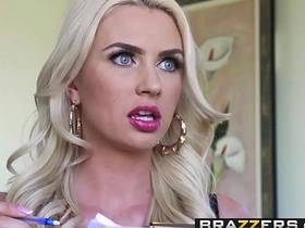 Gigi Allens and Keiran Lee in steamy blowjob and cumshot action